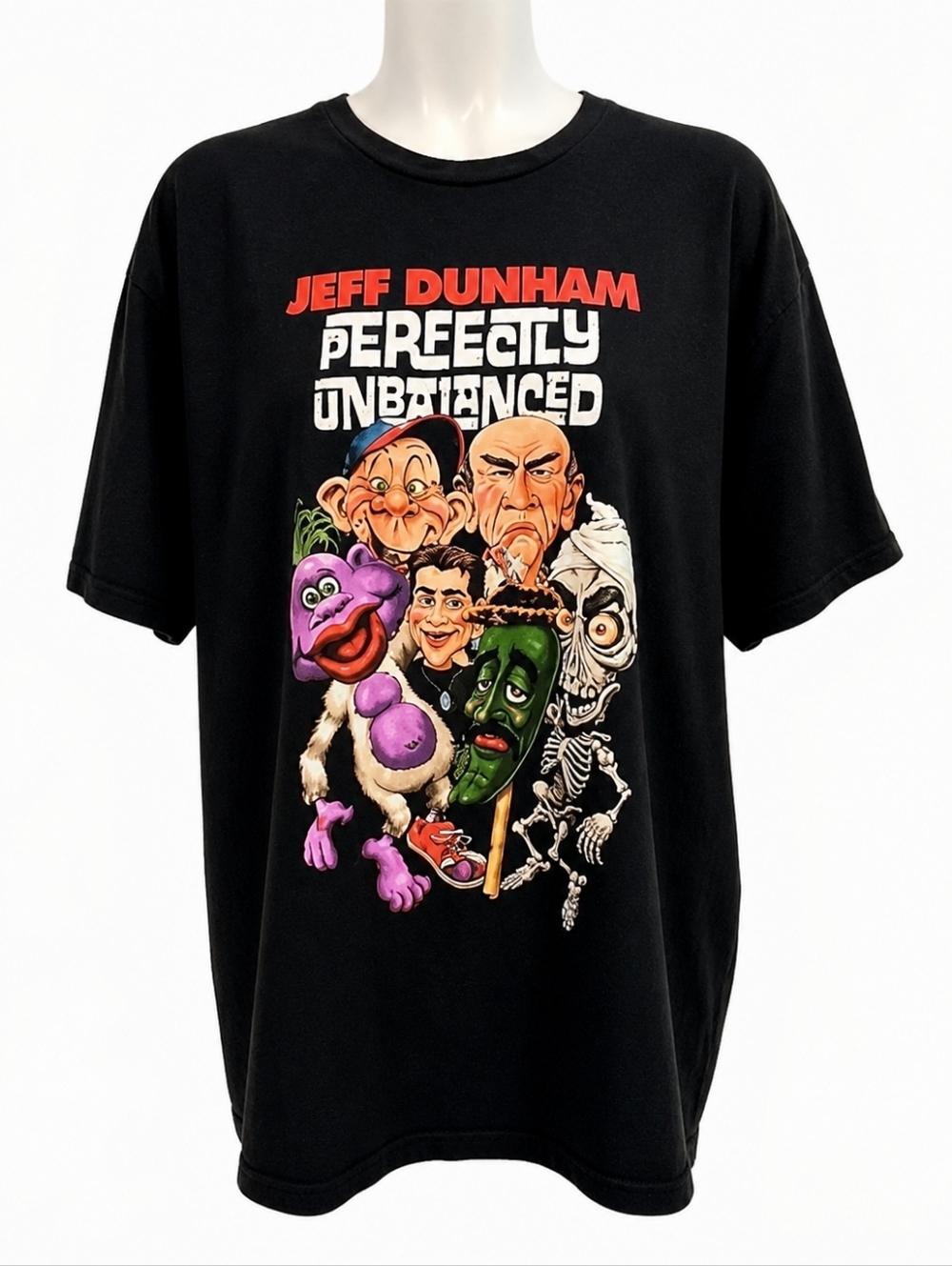 Jeff‎ Dunham Perfectly Unbalanced Mens XXL Walter Peanut Achmed